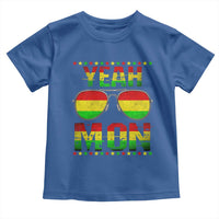 Yeah Mon Jamaican Pride Toddler T Shirt Jamaican Vacation Jamaica Reggae Sunglasses - Wonder Print Shop