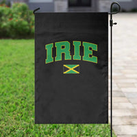 Irie Jamaican Rasta Garden Flag Funny Jamaica Jamaican Flag Rasta Reggae Roots - Wonder Print Shop