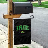 Irie Jamaican Rasta Garden Flag Funny Jamaica Jamaican Flag Rasta Reggae Roots - Wonder Print Shop