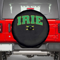Irie Jamaican Rasta Spare Tire Cover Funny Jamaica Jamaican Flag Rasta Reggae Roots - Wonder Print Shop