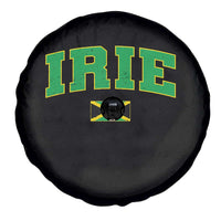 Irie Jamaican Rasta Spare Tire Cover Funny Jamaica Jamaican Flag Rasta Reggae Roots - Wonder Print Shop