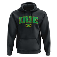 Irie Jamaican Rasta Hoodie Funny Jamaica Jamaican Flag Rasta Reggae Roots - Wonder Print Shop