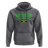 Irie Jamaican Rasta Hoodie Funny Jamaica Jamaican Flag Rasta Reggae Roots - Wonder Print Shop