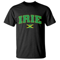 Irie Jamaican Rasta T Shirt Funny Jamaica Jamaican Flag Rasta Reggae Roots - Wonder Print Shop
