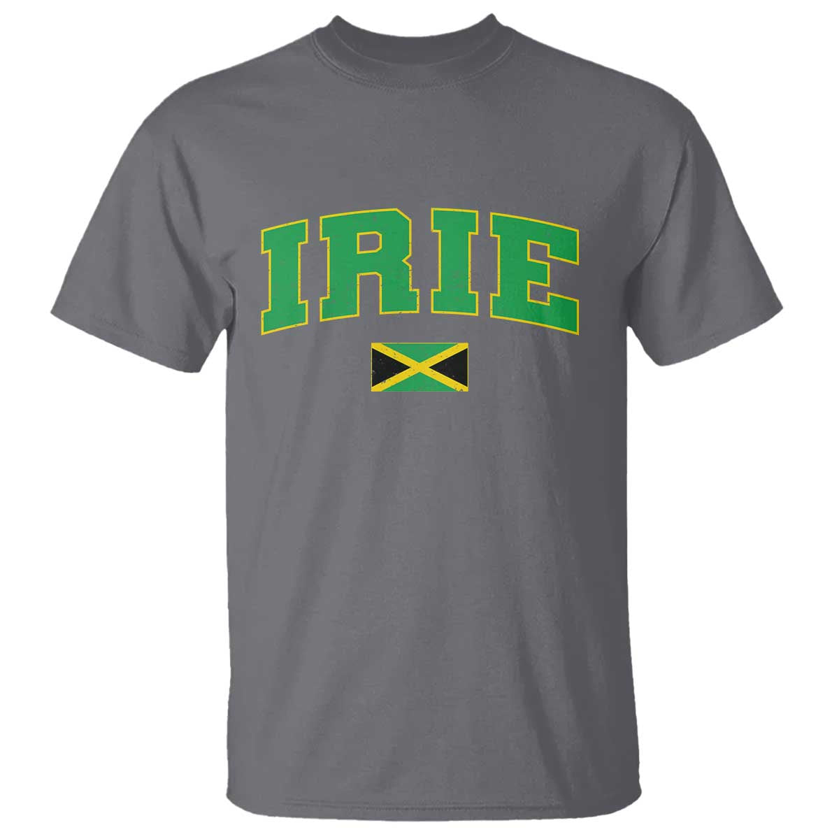 Irie Jamaican Rasta T Shirt Funny Jamaica Jamaican Flag Rasta Reggae Roots - Wonder Print Shop