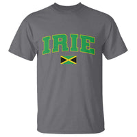 Irie Jamaican Rasta T Shirt Funny Jamaica Jamaican Flag Rasta Reggae Roots - Wonder Print Shop