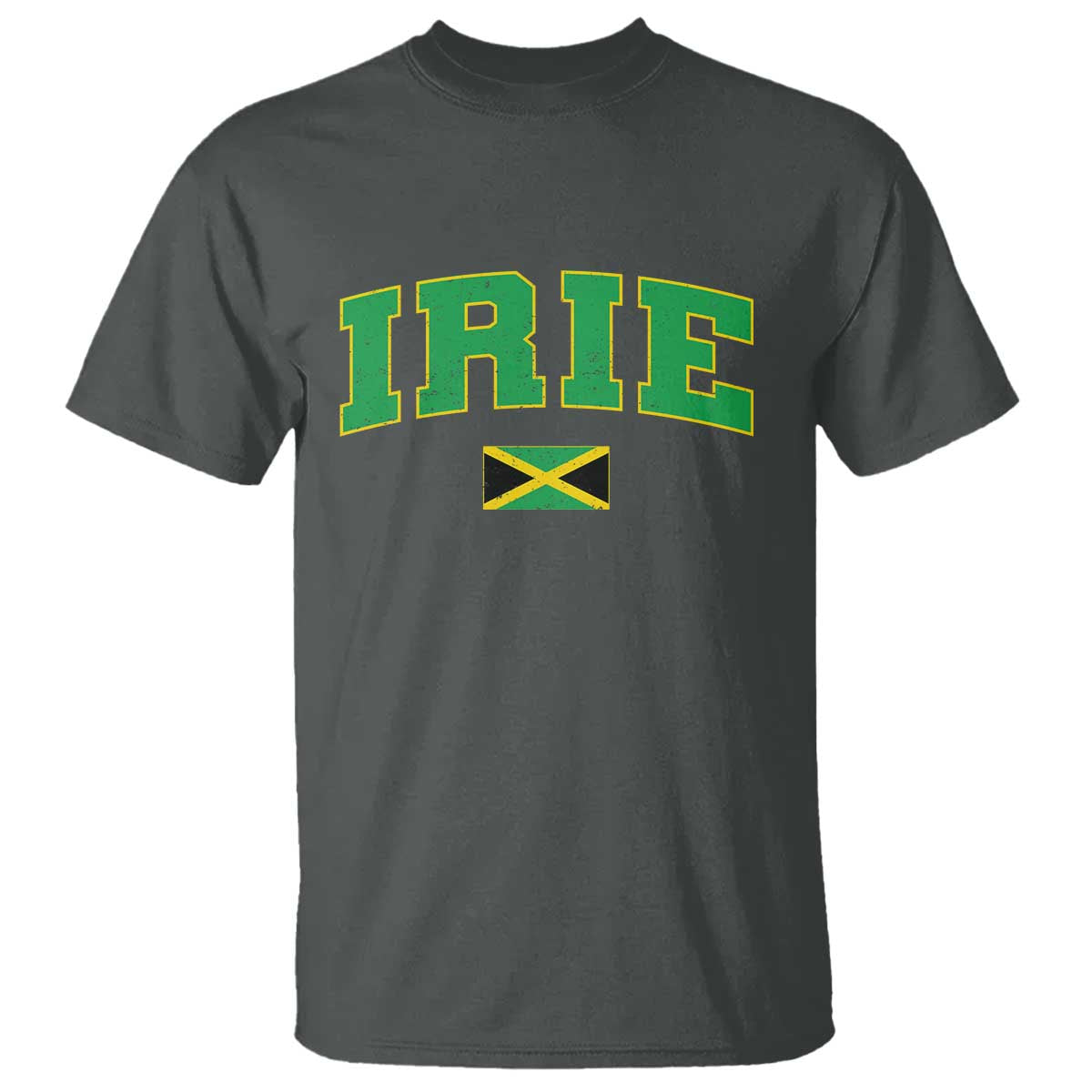 Irie Jamaican Rasta T Shirt Funny Jamaica Jamaican Flag Rasta Reggae Roots - Wonder Print Shop