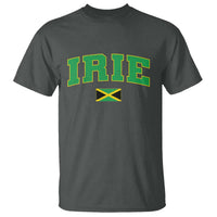 Irie Jamaican Rasta T Shirt Funny Jamaica Jamaican Flag Rasta Reggae Roots - Wonder Print Shop
