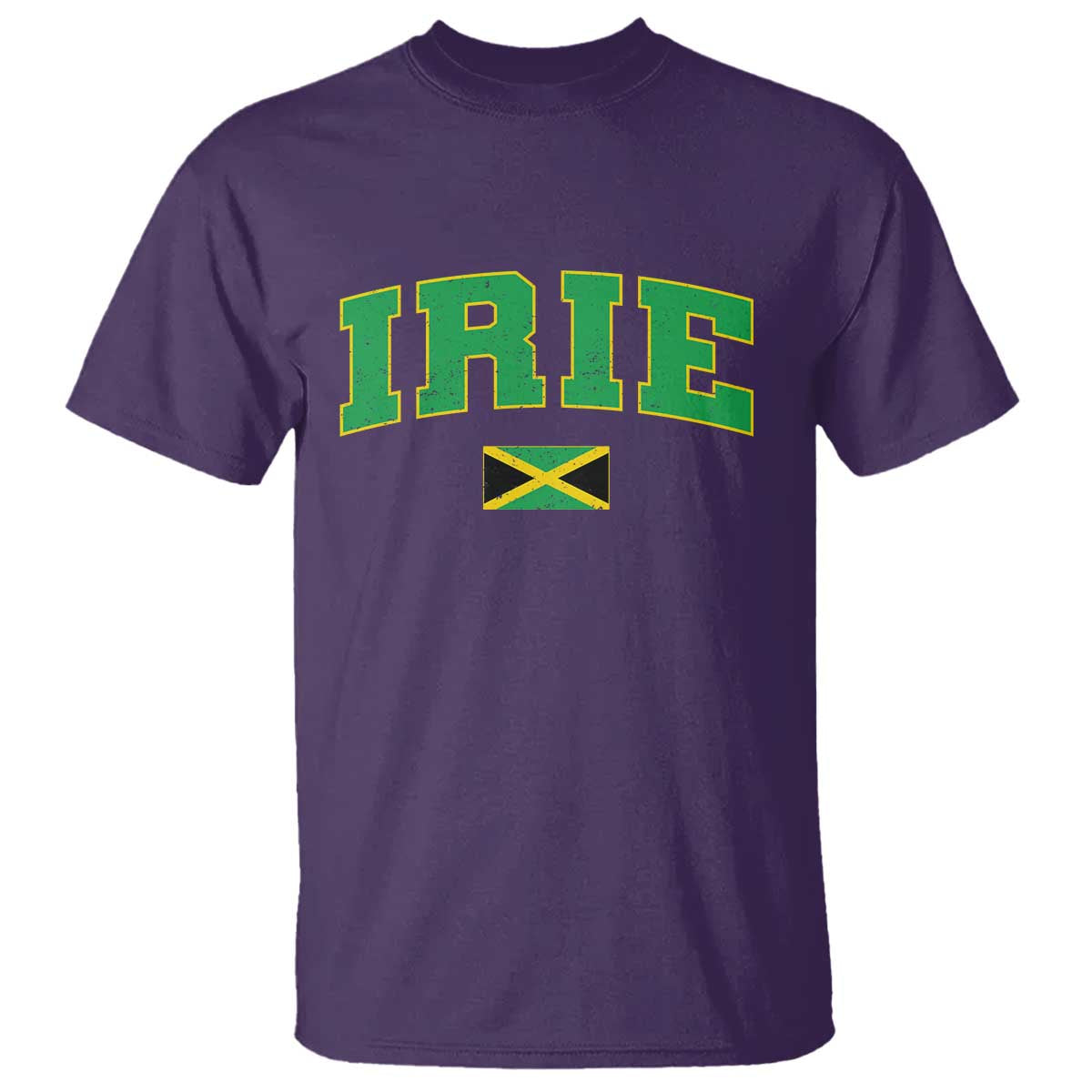 Irie Jamaican Rasta T Shirt Funny Jamaica Jamaican Flag Rasta Reggae Roots - Wonder Print Shop