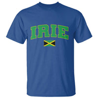 Irie Jamaican Rasta T Shirt Funny Jamaica Jamaican Flag Rasta Reggae Roots - Wonder Print Shop