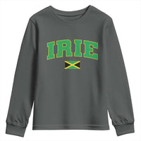 Irie Jamaican Rasta Youth Sweatshirt Funny Jamaica Jamaican Flag Rasta Reggae Roots - Wonder Print Shop