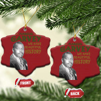 Marcus Garvey Quote Christmas Ornament Black History Month - Wonder Print Shop
