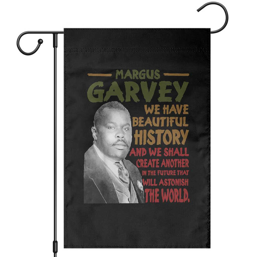 Marcus Garvey Quote Garden Flag Black History Month - Wonder Print Shop
