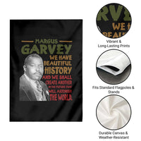 Marcus Garvey Quote Garden Flag Black History Month - Wonder Print Shop