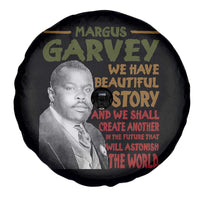 Marcus Garvey Quote Spare Tire Cover Black History Month - Wonder Print Shop