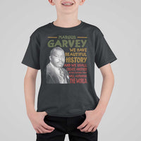Marcus Garvey Quote T Shirt For Kid Black History Month - Wonder Print Shop