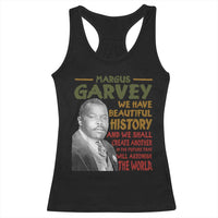 Marcus Garvey Quote Racerback Tank Top Black History Month - Wonder Print Shop