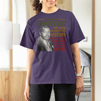 Marcus Garvey Quote T Shirt For Women Black History Month - Wonder Print Shop