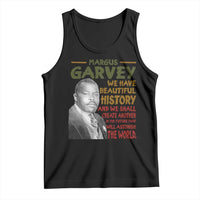 Marcus Garvey Quote Tank Top Black History Month - Wonder Print Shop