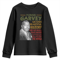 Marcus Garvey Quote Youth Sweatshirt Black History Month - Wonder Print Shop