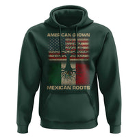 American Grown Mexican Roots Hoodie Retro Mexico America Flag