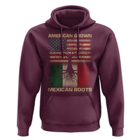American Grown Mexican Roots Hoodie Retro Mexico America Flag