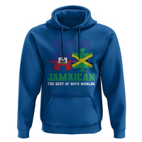 Haitian Jamaican Roots Hoodie Haiti Jamaica Combo Puzzle - Wonder Print Shop