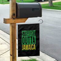 Straight Outta Jamaica Garden Flag Cool Jamaican Travel Vacation - Wonder Print Shop