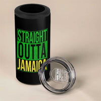 Straight Outta Jamaica 4 in 1 Can Cooler Tumbler Cool Jamaican Travel Vacation - Wonder Print Shop