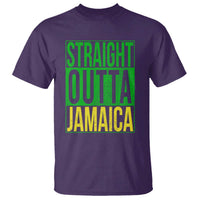 Straight Outta Jamaica T Shirt Cool Jamaican Travel Vacation - Wonder Print Shop