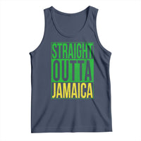 Straight Outta Jamaica Tank Top Cool Jamaican Travel Vacation - Wonder Print Shop