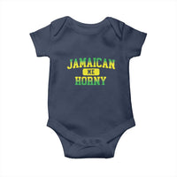 Jamaican Me Horny Baby Onesie Funny Caribbean Party - Wonder Print Shop