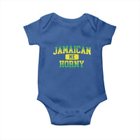 Jamaican Me Horny Baby Onesie Funny Caribbean Party - Wonder Print Shop