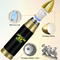 Jamaican Me Horny Bullet Tumbler Funny Caribbean Party - Wonder Print Shop