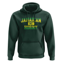 Jamaican Me Horny Hoodie Funny Caribbean Party - Wonder Print Shop
