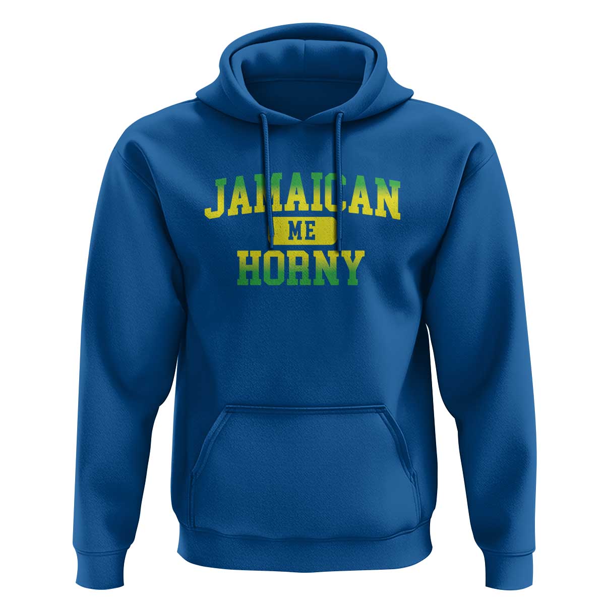Jamaican Me Horny Hoodie Funny Caribbean Party - Wonder Print Shop