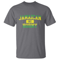 Jamaican Me Horny T Shirt Funny Caribbean Party - Wonder Print Shop