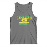 Jamaican Me Horny Tank Top Funny Caribbean Party - Wonder Print Shop