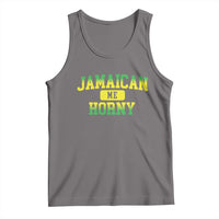 Jamaican Me Horny Tank Top Funny Caribbean Party - Wonder Print Shop