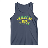 Jamaican Me Horny Tank Top Funny Caribbean Party - Wonder Print Shop