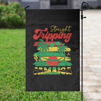 Jamaica Vacation Garden Flag Straight Trippin Jamaica Family Girls Trip - Wonder Print Shop