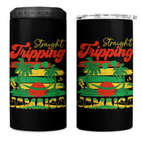 Jamaica Vacation 4 in 1 Can Cooler Tumbler Straight Trippin Jamaica Family Girls Trip - Wonder Print Shop