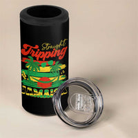 Jamaica Vacation 4 in 1 Can Cooler Tumbler Straight Trippin Jamaica Family Girls Trip - Wonder Print Shop