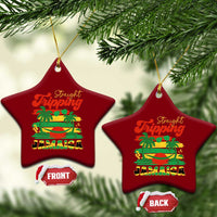 Jamaica Vacation Ceramic Ornament Straight Trippin Jamaica Family Girls Trip - Wonder Print Shop