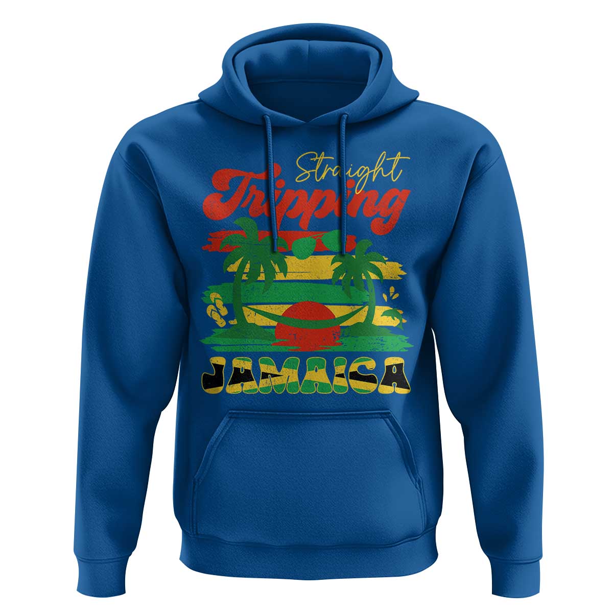 Jamaica Vacation Hoodie Straight Trippin Jamaica Family Girls Trip - Wonder Print Shop