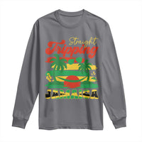Jamaica Vacation Long Sleeve Shirt Straight Trippin Jamaica Family Girls Trip - Wonder Print Shop