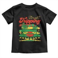 Jamaica Vacation Toddler T Shirt Straight Trippin Jamaica Family Girls Trip - Wonder Print Shop