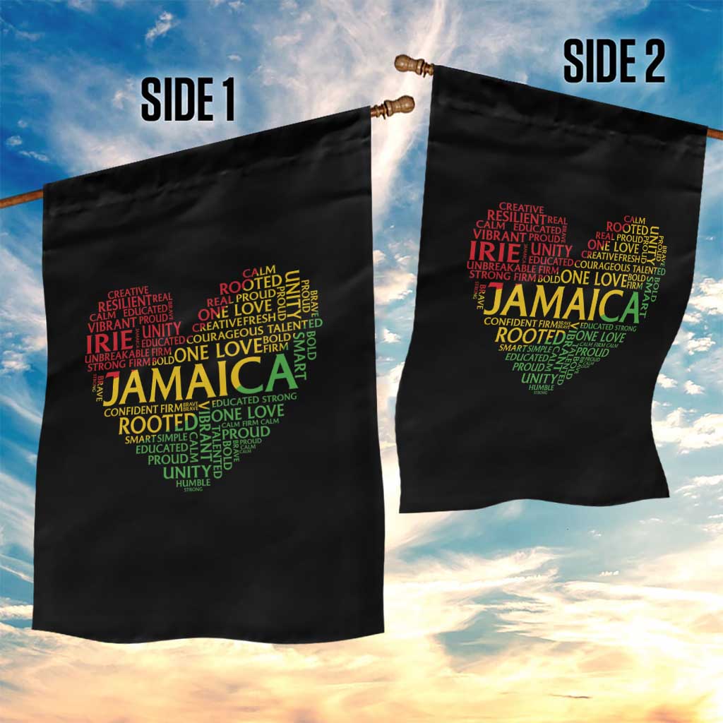 Jamaica Reggae Garden Flag One Love Rasta Culture - Wonder Print Shop