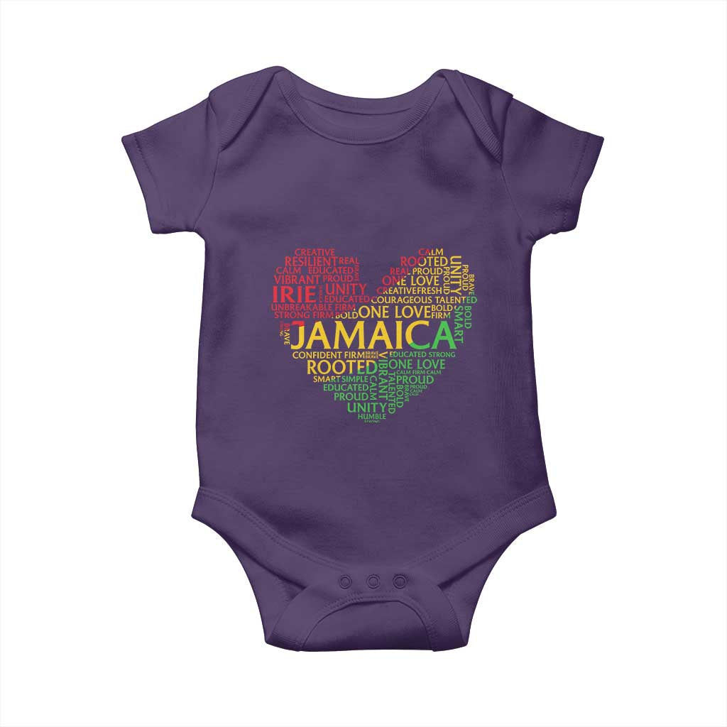 Jamaica Reggae Baby Onesie One Love Rasta Culture - Wonder Print Shop