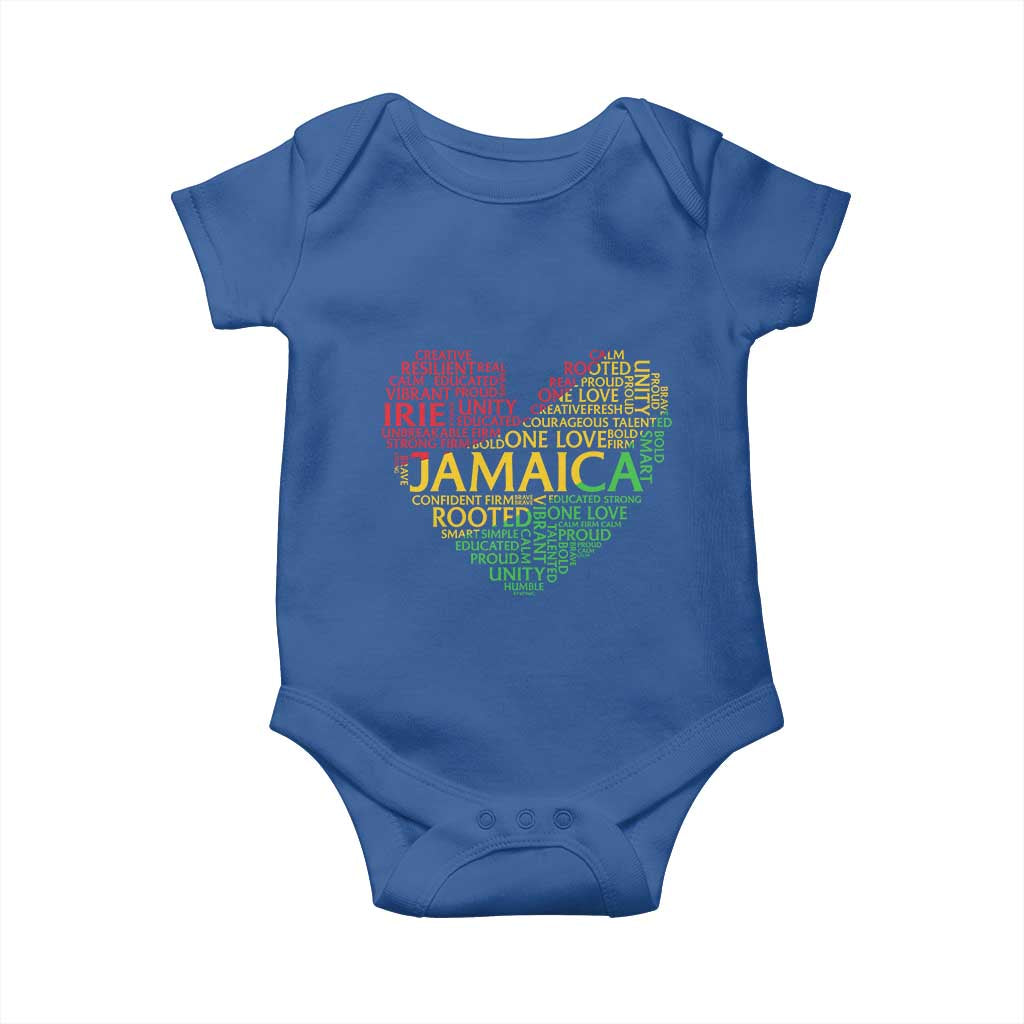 Jamaica Reggae Baby Onesie One Love Rasta Culture - Wonder Print Shop